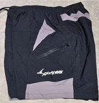 New! Sportneer-mens Black, Padded Seat, Compression Lined Cycling Shorts-(m). Fixed Price $14.95.
