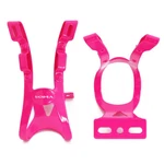 Soma Oppy Xx 2-STRAP Toe Clips Pink L/xl Pair Track Fixed Gear Road Bike. Fixed Price $15.99.