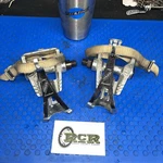 Sugino PD-1000 Pedals With Clips And Straps One Dust Cap. Fixed Price $34.99.