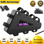 Ebike Battery 28.8AH 48V 52V 20AH Lithium Pack For 2000W Motor Bafang. Fixed Price $134.00.