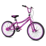 20" Girl's Cool Bmx Bike W/front Pegs, Satin Purple, Age 8-12. Fixed Price $179.95.