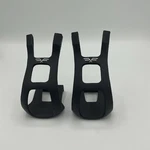 Forte Toe Clips.black (men's).euc. Fixed Price $7.56.