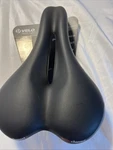 Velo Bike Seat Wide Channel Saddle Lightweight Vented Black "new". Fixed Price $22.95.