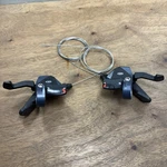 Shimano Deore Lx Shifter SL-M570 Mega Speed Lever Pair 3X9. Fixed Price $57.99.