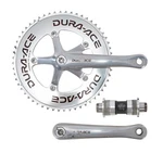 Shimano Dura-ace FC-7700 2X 9 Sp Road Bike Crankset 172.5MM 56/44T 130 Bcd W/ Bb. Fixed Price $239.95.