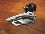 Shimano Deore FD-M591 High 34.9 Clamp Dual Pull Mega Triple Front Derailleur. Fixed Price $29.99.