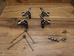 Vgc Cantilevers Brakes Shimano Altus BR-AT20 Via Japan 1992 Mtb. Fixed Price $35.00.