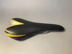 Velo Titanium Crn Alloy Rails Bike Saddle Seat Black Yellow Good Condition. Fixed Price $25.00.