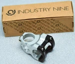 Industry Nine A318 Stem 40MM, 31.8MM Clamp, +/-6, 1/8", Silver/black. Fixed Price $119.99.