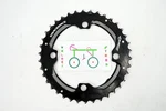 Race Face Mountain Bike Chainring Turbine 38T Alloy 104 Bcd 11 Speed D40643-A. Fixed Price $32.98.