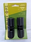 Axle Pegs 3/8" 24/26T Black. Fixed Price $13.95.