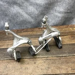 Shimano 105 BR-5501 Dual Pivot Road Caliper Brake Set Front Rear Silver Japan. Fixed Price $27.99.