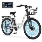 Mooncool 24/26" Electric Bicycle 700W Speed 36V 10.4AH Battery City Ebike. Fixed Price $599.00.