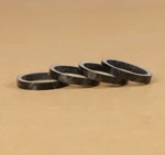 4-PACK Fsa 160-4205XOE 5MM 1-1/8" Gloss Carbon Bicycle Headset Spacers No Logo. Fixed Price $8.99.