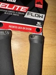 Odi Elite Flow Lock On V2.1 Atb Grips Bmx Mtb Hybrid Bike Black 130MM. Fixed Price $9.09.