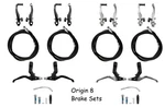 V-brake Set Origen 8 Sport Comp Front & Rear W/levers Black Silver. Fixed Price $48.90.