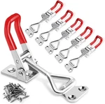 6 Pack Adjustable Toggle Latch Clamp Quick Release Pull For Tool Box. Fixed Price $9.90.