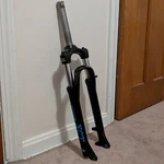 Sr Suntour Xct 1-1/8" Threadless Suspension Bike Fork Disc Blue. Fixed Price $68.99.