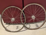 Vintage Zeus Spanish Wheelset 1970'S 24/28 Fiamme Ergal Rims Clement Criterium. Fixed Price $499.99.
