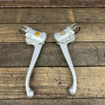 Vintage Dia-compe Brake Levers Pair Silver Gold Dot 22.2MM Bmx Bar Bike 70S 80S. Fixed Price $29.99.