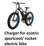 Battery Charger For Ecotric Sportcool / Rocket Ebike Electric. Fixed Price $32.42.