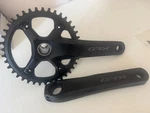 Shimano Grx FC-RX600 Crankset Black 170MM (1X, 40T). Fixed Price $100.00.