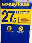 Goodyear Premium 27.5 Bicycle Inner Tube 2.1" - 2.4" Presta Valve New!. Fixed Price $6.95.