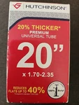 Hutchinson Premium 20" Universal Bicycle Tube 20% Thicker Brand New. Fixed Price $6.00.