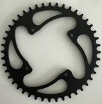 Rennen Bmx Chainring - 44T Bolt Black 104MM Bcd. Fixed Price $40.00.