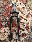 Rockshox XC32 Tk Solo Air 27.5" Suspension Fork 100MM Travel Tapered Steerer. Fixed Price $120.00.