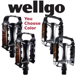 Wellgo Alloy Mountain Bike/ Urban 9/16" Pedals #M248DU Black/ Black-silver. Fixed Price $18.50.