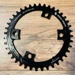 Wolf-tooth Drop-stop Sh 110 Bcd 40T Bolt Asymmetric Road Chainring Black. Fixed Price $79.99.