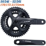 Shimano FC-R7000 105 Road Bike Crank Set 34/50T,36/52T,170/172.5/175MM. Fixed Price $168.95.
