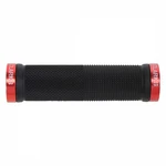 Clarks Dual Lock-on Bike Grips 130MM Black & Red With Soft Rubber Alloy Ends. Fixed Price $23.05.