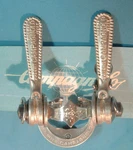 Campagnolo Nuovo Record #1013/6 Portacatena Shifters New Nos-w/chain Holder+++. Fixed Price $129.99.