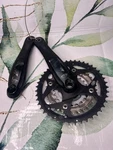 Shimano Deore Xt Model FC-M572. Fixed Price $60.00.