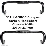 Fsa K-force Compact Carbon Road Bike Handlebars 42 44CM 31.8 4-DEGREE Black. Fixed Price $283.99.