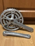 Vintage Shimano Deore FC-MT60 Triple Crankset 175MM Biopace 46/36/26 80S 90S Mtb. Fixed Price $39.99.