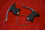 Dia Compe AC250G Agc Aero Brake Levers Black Hoods Excellent! See Comments!. Fixed Price $40.00.
