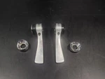 Shimano SL-S424 6-SPEED Levers For Braze-on Mount Vintage Downtube Shifter. Fixed Price $29.99.