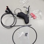 Sram Rival 22 Flat Mount Hydraulic Disc Brake, Front Shifter, And 950MM Hose Set. Fixed Price $157.95.