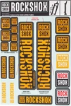 Rockshox Fork Decal Kit - 35MM Orange. Fixed Price $29.00.