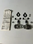 Shimano Spd PD-R5500 Clipless Road Bike Pedals With Cleats And Instructions.. Fixed Price $44.99.