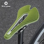 West Biking Bicycle Saddle 3D Honeycomb Hollow Mtb Road Bike Seat Cushion Green. Fixed Price $21.57.