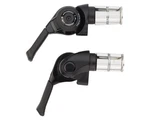 Microshift Mountain Bar End Shifter Set (black). Fixed Price $55.99.