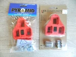 2 Pairs Of New Bicycle Road Pedal Cleats Pyramid & Vp Component. Fixed Price $15.00.