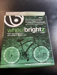 Wheelbrightz Led Bicycle Accessory Light For 1 Wheel, Green. Fixed Price $10.00.