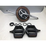 Huffy Bmx Cranks With Chainwheel And Pedals Came Off From Pacific Cycle *read.... Fixed Price $45.38.