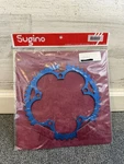 Nos Sugino 75 Fixed Gear Track Chainring - Anodized Colors Blue / 48T. Fixed Price $99.99.