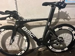 Bmc Triathlon Bike/ Grey & Black Low Miles/ Electrontubular Hed Racing Wheels. Fixed Price $3500.00.